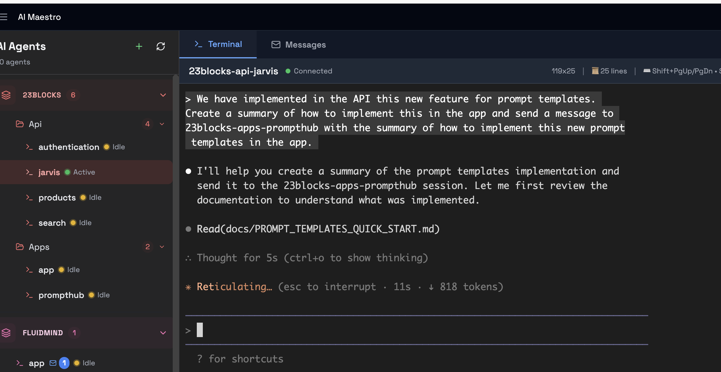 Sending with natural language